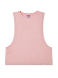 BIKE Crop Pride Tank - Pastel Pink
