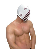 Adidas Originals SOCKsucker White/Burgundy Mask by SNEAKERMASK