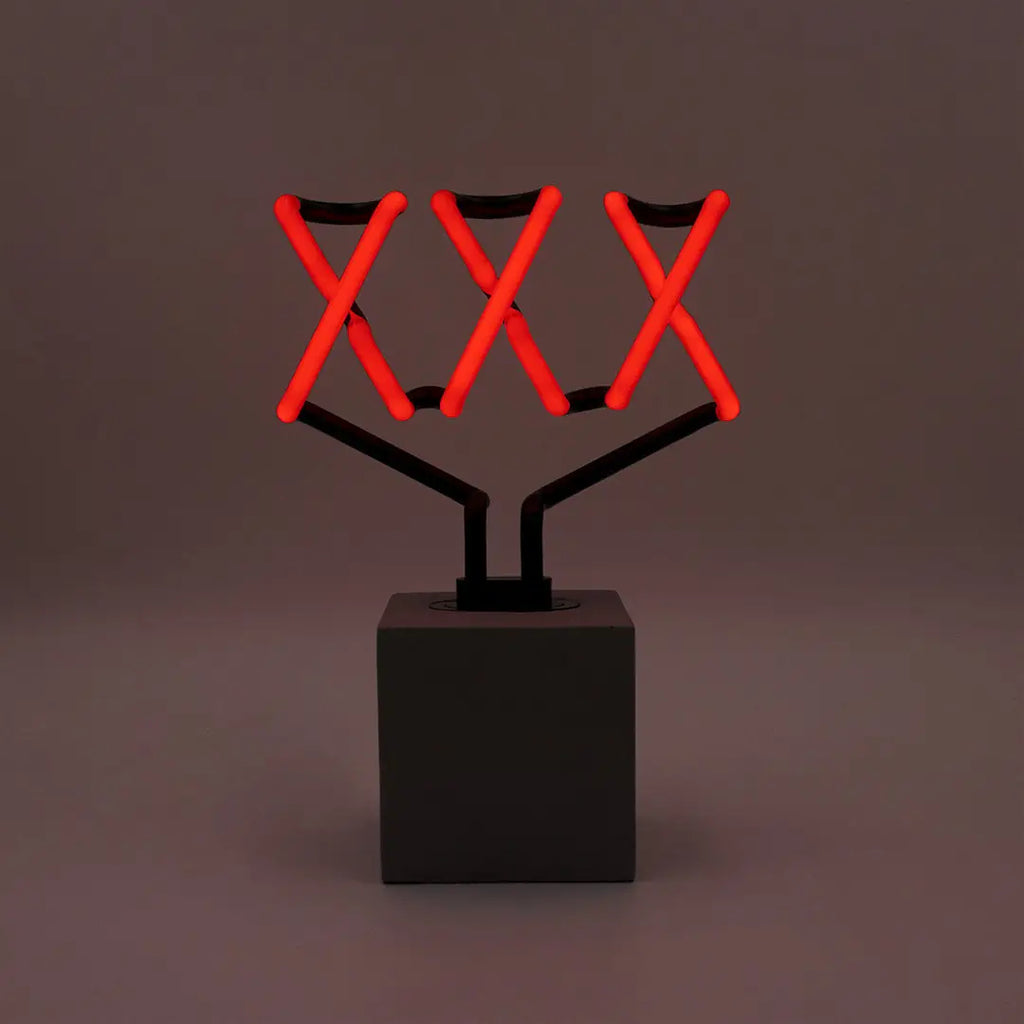 Neon 'xxx' Sign