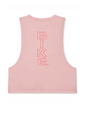BIKE Crop Pride Tank - Pastel Pink