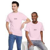 SEX TEE BY CULTUREEDIT AVAILABLE IN 13 COLORS