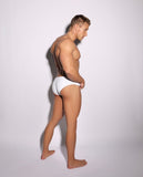 Mounderwear Resort Swim Brief White