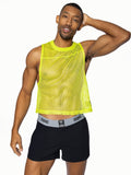 BIKE Short Sleeveless Practice Jersey - Acid Lime