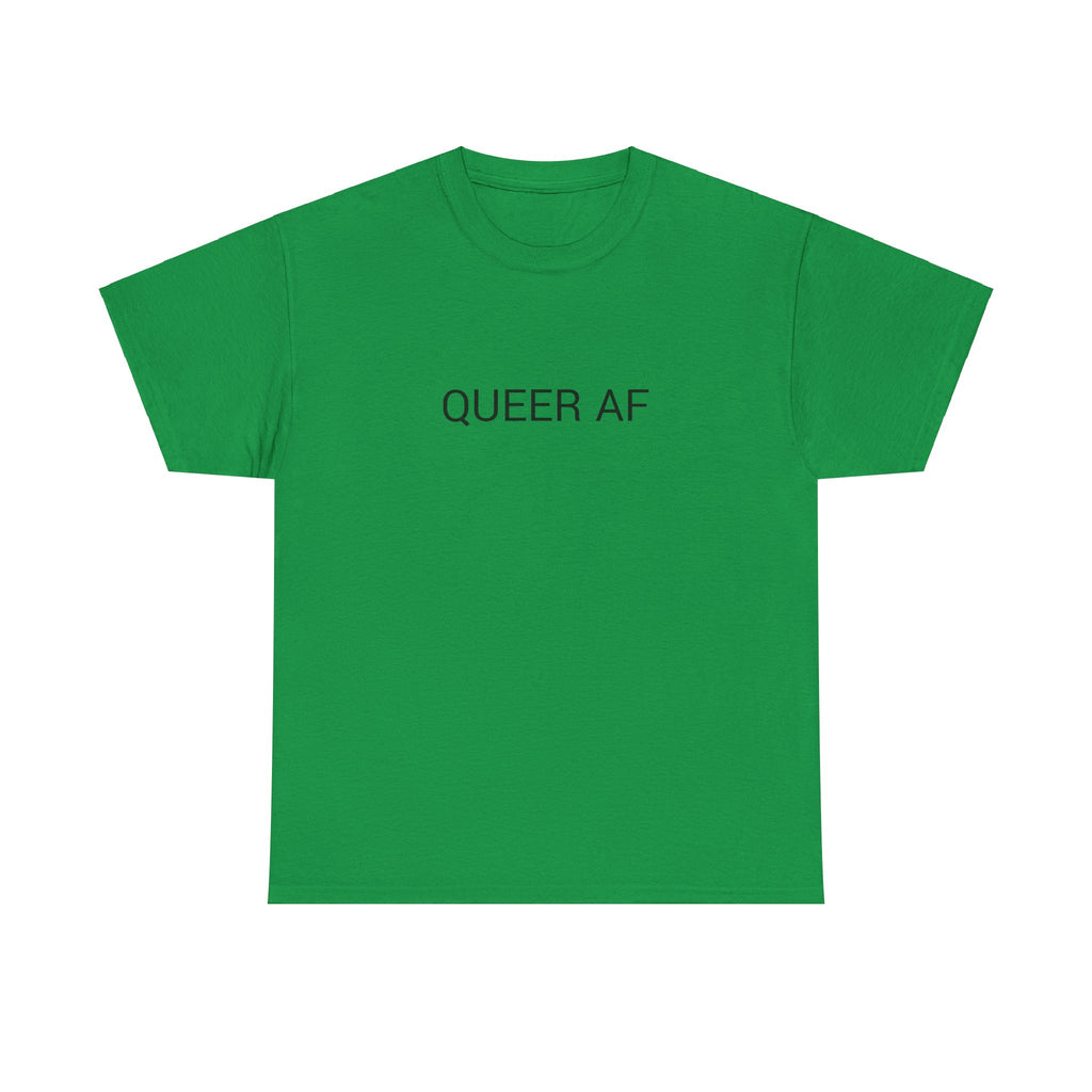 QUEER AF TEE BY CULTUREEDIT AVAILABLE IN 13 COLORS