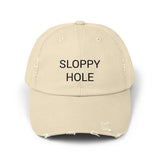 SLOPPY HOLE Distressed Cap in 6 colors