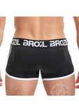 Brozil Ultra Glute and Bulge Enhancing Mesh Trunk Black