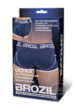 Brozil Ultra Glute and Bulge Enhancing Mesh Trunk Navy