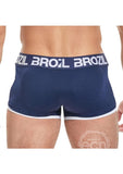 Brozil Ultra Glute and Bulge Enhancing Mesh Trunk Navy