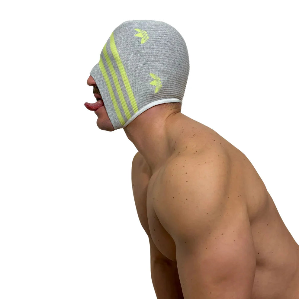 Adidas Originals SOCKsucker Neon Green/Gray Mask by SNEAKERMASK