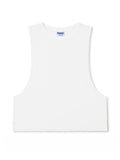 BIKE Crop Pride Tank - White