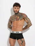 Mounderwear Modal Spandex Boxer Brief Black