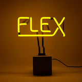 Neon 'flex' Sign