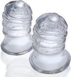 Hunkyjunk Elong Wide Base Nipsucker, Clear