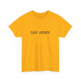 GAY ARMY TEE BY CULTUREEDIT AVAILABLE IN 13 COLORS