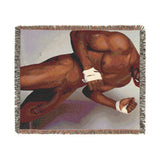 WRESTLER Woven Blanket bY CHUCK X CULTUREEDIT