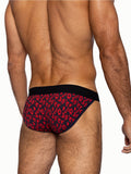 BIKE Stretch Cotton Jock Brief - Samba Leopard