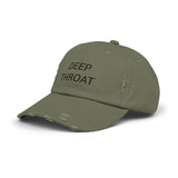 DEEP THROAT Distressed Cap in 6 colors