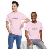 GAYDAR TEE BY CULTUREEDIT AVAILABLE IN 13 COLORS