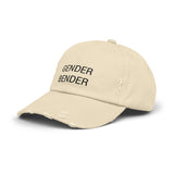 GENDER BENDER Distressed Cap in 6 colors