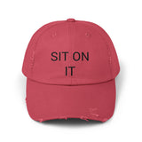SIT ON IT Distressed Cap in 6 colors