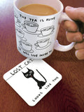 David Shrigley Coaster - Lost Cat