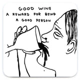 David Shrigley Coaster - Good Wine