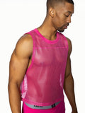 BIKE Short Sleeveless Practice Jersey - Pink