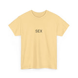SEX TEE BY CULTUREEDIT AVAILABLE IN 13 COLORS