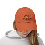 COCK SUCKER Distressed Cap in 6 colors