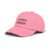 GENDER BENDER Distressed Cap in 6 colors