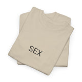 SEX TEE BY CULTUREEDIT AVAILABLE IN 13 COLORS