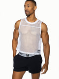 BIKE Short Sleeveless Practice Jersey - White