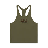 GYMNASIUM THE BODY WORK STRINGER TANK ARMY GREEN