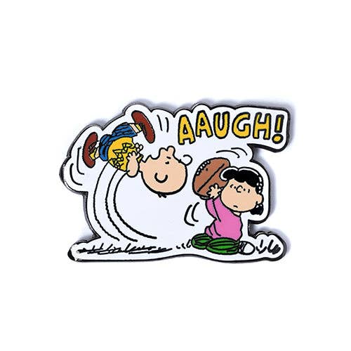 Peanuts - Football Gag Pin