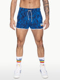 BIKE Track Short 4-Way Stretch - Hydrate Print