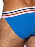 BIKE Stretch Cotton Jock Brief -  Bright Indigo
