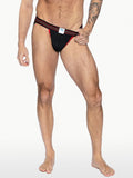 BIKE ATHLETIC Mesh Jockstrap - Black