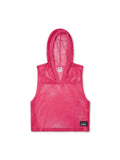 BIKE Hooded Sleeveless Practice Jersey - Hot Pink