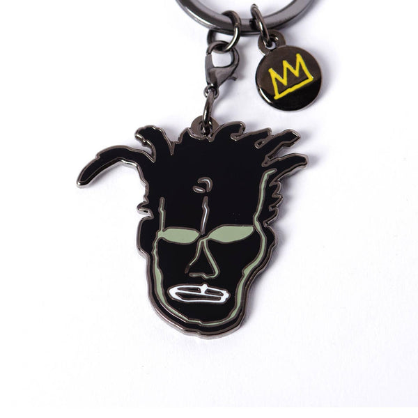 Jean-Michel Basquiat portrait Keychain