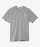 COMME des GARÇONS Play Gold Heart T-shirt Grey