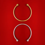 KISKA LAB GOLD ALBERT CUFF BRACELET