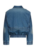 Robert Jacket in Blue Denim by LUDOVIC DE SAINT SERNIN
