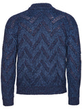 Henrik Vibskov Flat Knitted Crewneck Flat Navy