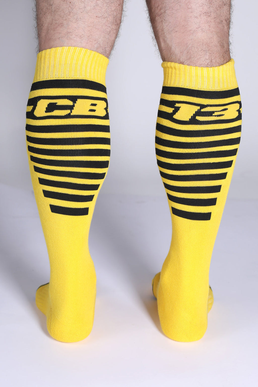 CELLBLOCK 13 Iron Grip Knee High Socks - Yellow