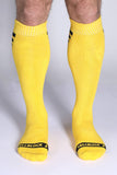 CELLBLOCK 13 Iron Grip Knee High Socks - Yellow