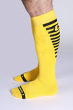 CELLBLOCK 13 Iron Grip Knee High Socks - Yellow