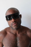 WALTER VAN BEIRENDONCK UFO SUNGLASSES BLACK