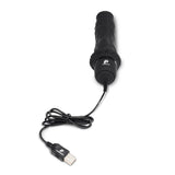 Powercocks 8" Girthy Realistic Vibrator Black