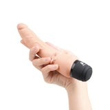 Powercocks 7" Slim Anal Realistic Vibrator Nude