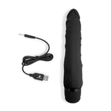 Powercocks 7" Realistic Vibrator Black